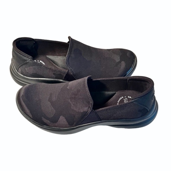 Bzees Womens‎ Size 6 Jitterbug Black Slip On Shoes - Picture 4 of 9